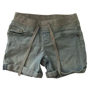 Justice Blue Casual Shorts with Rolled‎ Hems Girls size 8